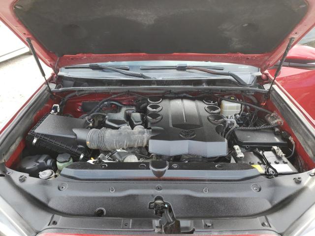 JTEBU5JR2J5605497 - 2018 TOYOTA 4RUNNER SR5/SR5 PREMIUM 红色 照片 11