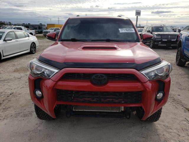 JTEBU5JR2J5605497 - 2018 TOYOTA 4RUNNER SR5/SR5 PREMIUM 红色 照片 5