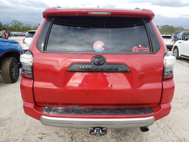 JTEBU5JR2J5605497 - 2018 TOYOTA 4RUNNER SR5/SR5 PREMIUM RED photo 6