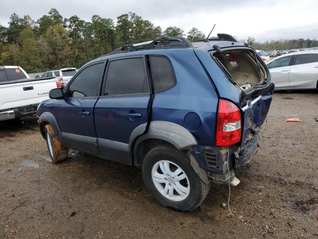 KM8JN12D76U307917 - 2006 HYUNDAI TUCSON GLS BLUE photo 2