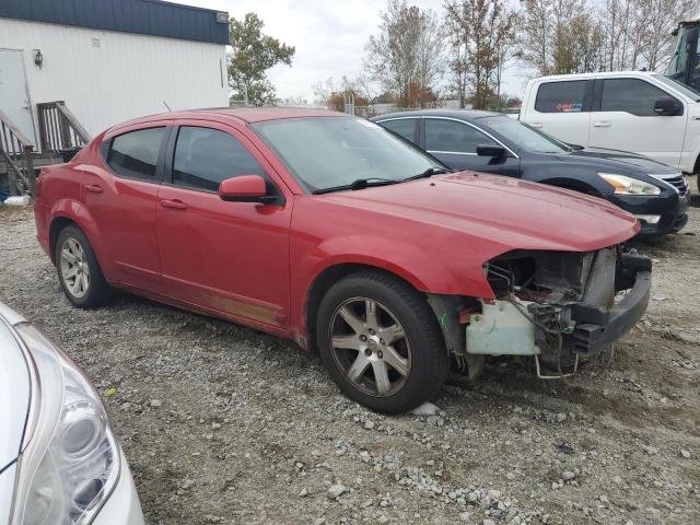 1C3CDZCB3CN179052 - 2012 DODGE AVENGER SXT RED photo 4