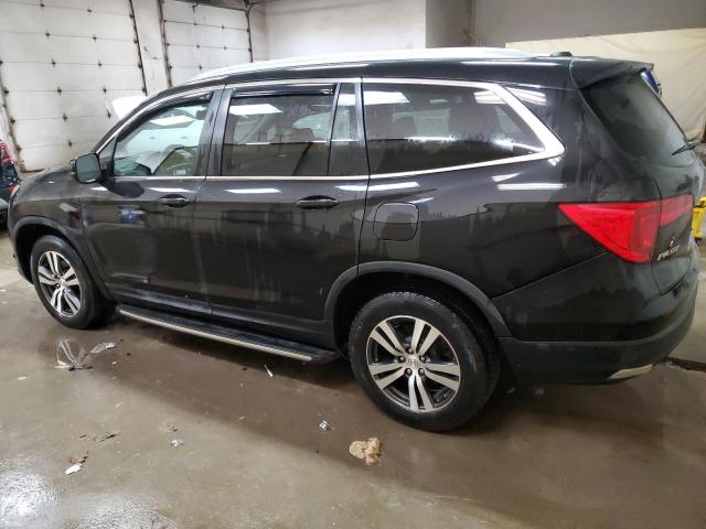 5FNYF6H52JB051135 - 2018 HONDA PILOT EXL BLACK photo 2