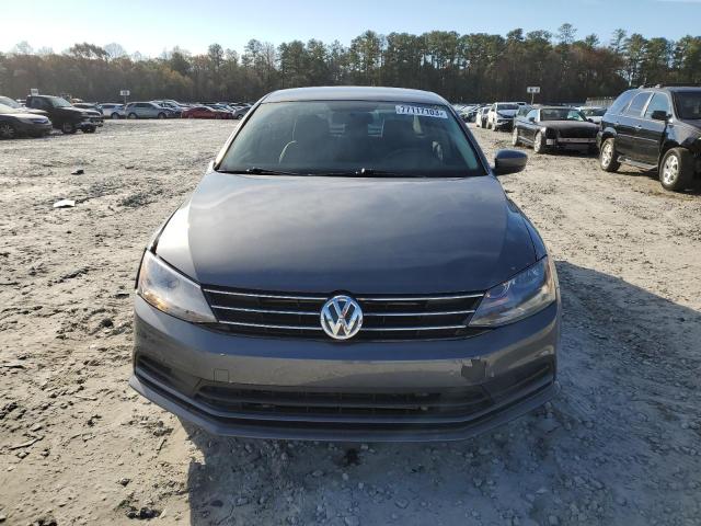 3VW2B7AJXJM261845 - 2018 VOLKSWAGEN JETTA S GRAY photo 5