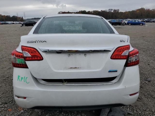 3N1AB7AP4EY316889 - 2014 NISSAN SENTRA S WHITE photo 6