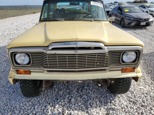 J9M17NN143297 - 1979 JEEP CHEROKEE S YELLOW photo 11