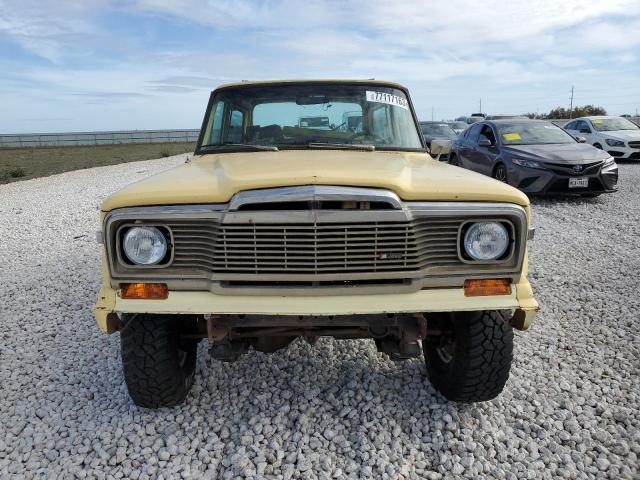 J9M17NN143297 - 1979 JEEP CHEROKEE S YELLOW photo 5