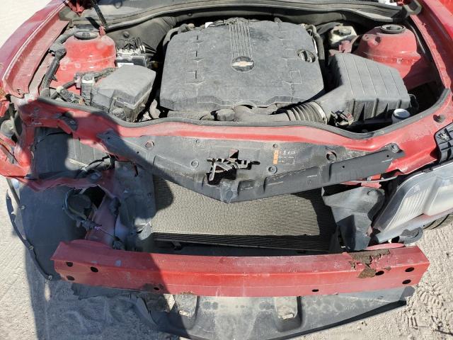 2G1FA1E36D9246524 - 2013 CHEVROLET CAMARO LS RED photo 11