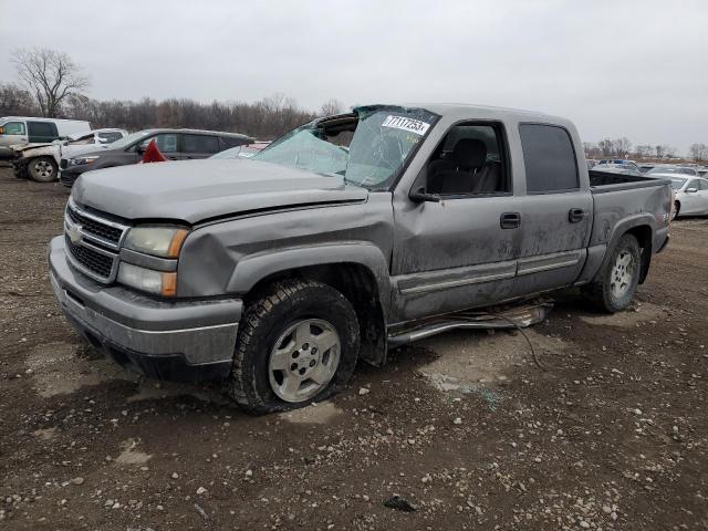 2GCEK13Z671111151 - 2007 CHEVROLET SILVERADO K1500 CLASSIC CREW CAB GRAY photo 1