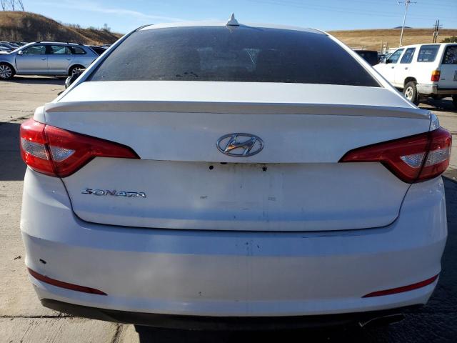 5NPE24AF3HH452355 - 2017 HYUNDAI SONATA SE WHITE photo 6