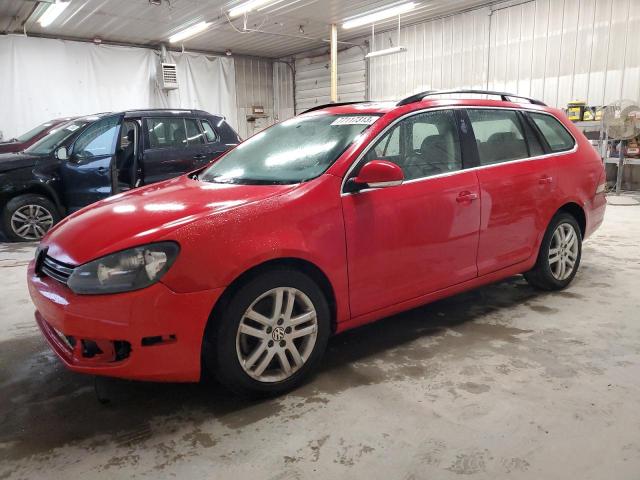 3VWML7AJ4EM608744 - 2014 VOLKSWAGEN JETTA TDI RED photo 1