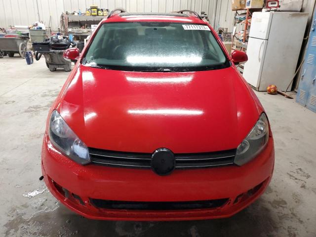 3VWML7AJ4EM608744 - 2014 VOLKSWAGEN JETTA TDI RED photo 5