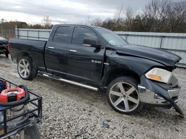 1D7RV1GT7AS114684 - 2010 DODGE RAM 1500 BLACK photo 4