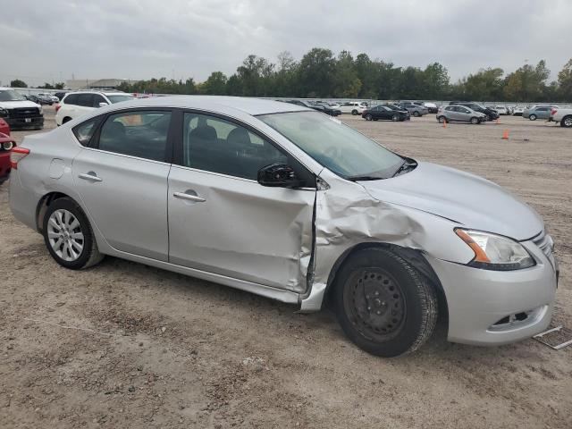 3N1AB7AP5FY356240 - 2015 NISSAN SENTRA S SILVER photo 4