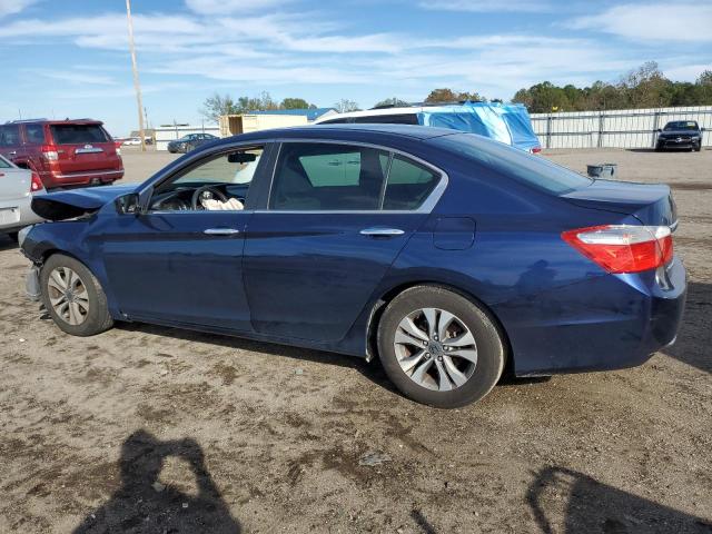 1HGCR2F36FA029071 - 2015 HONDA ACCORD LX BLUE photo 2