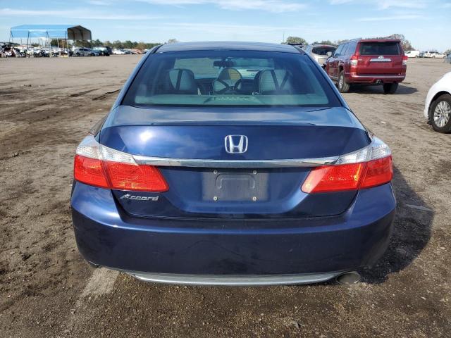 1HGCR2F36FA029071 - 2015 HONDA ACCORD LX BLUE photo 6