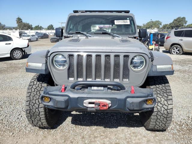 1C4HJXFGXJW233170 - 2018 JEEP WRANGLER RUBICON GRAY photo 5