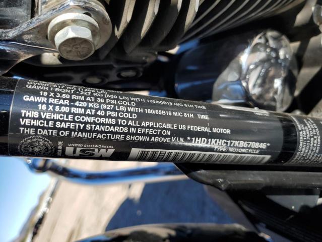 1HD1KHC17KB670846 - 2019 HARLEY-DAVIDSON FLTRX 黑色 照片 9