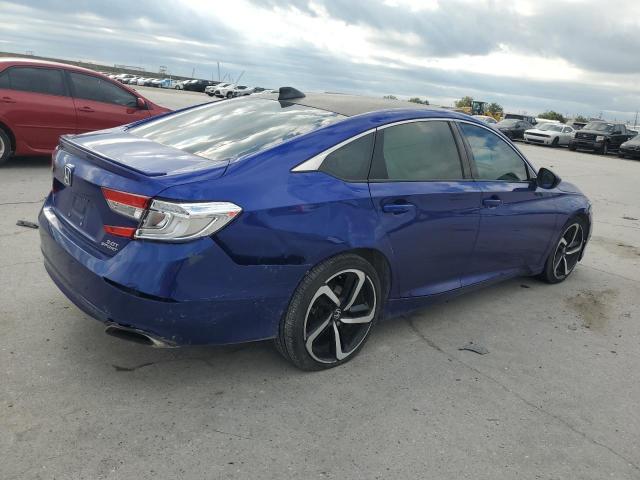 1HGCV2F30JA018880 - 2018 HONDA ACCORD SPORT BLUE photo 3