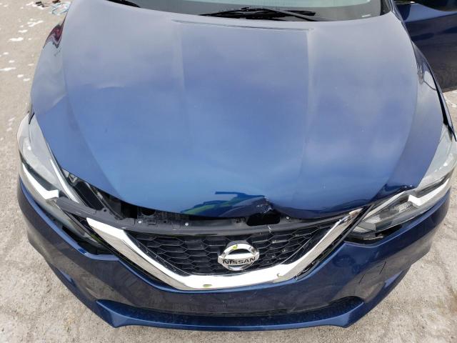 3N1AB7AP7KY275816 - 2019 NISSAN SENTRA S BLUE photo 11