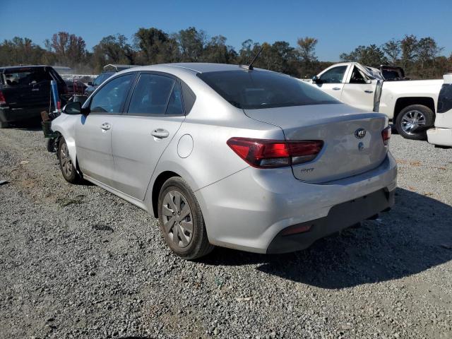 3KPA24AD8LE288532 - 2020 KIA RIO LX SILVER photo 2