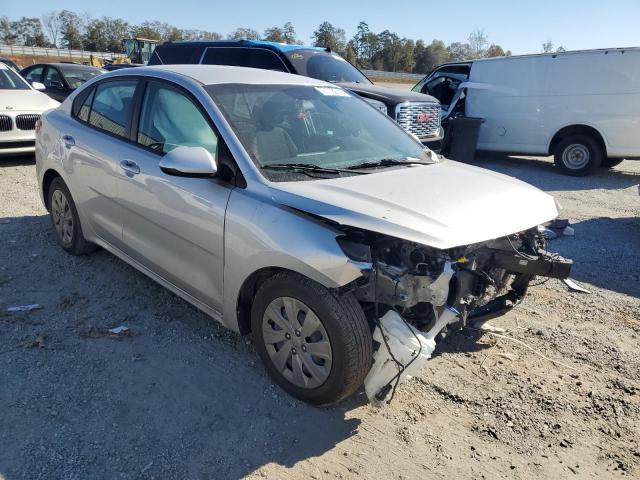 3KPA24AD8LE288532 - 2020 KIA RIO LX SILVER photo 4