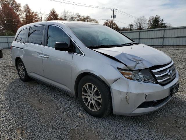 5FNRL5H66CB030789 - 2012 HONDA ODYSSEY EXL SILVER photo 4