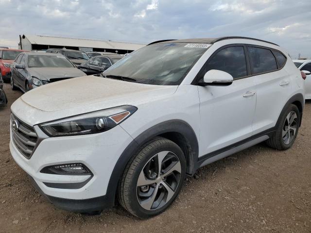 KM8J33A2XJU769253 - 2018 HYUNDAI TUCSON VALUE WHITE photo 1