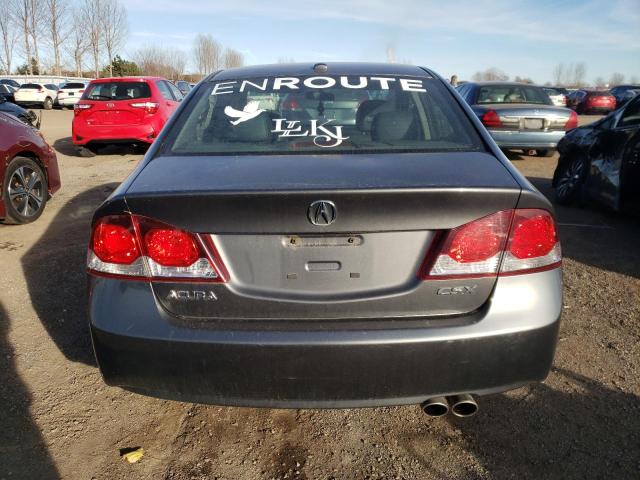 2HHFD5F70BH200758 - 2011 ACURA CSX TECHNOLOGY ნაცრისფერი ფოტო 6