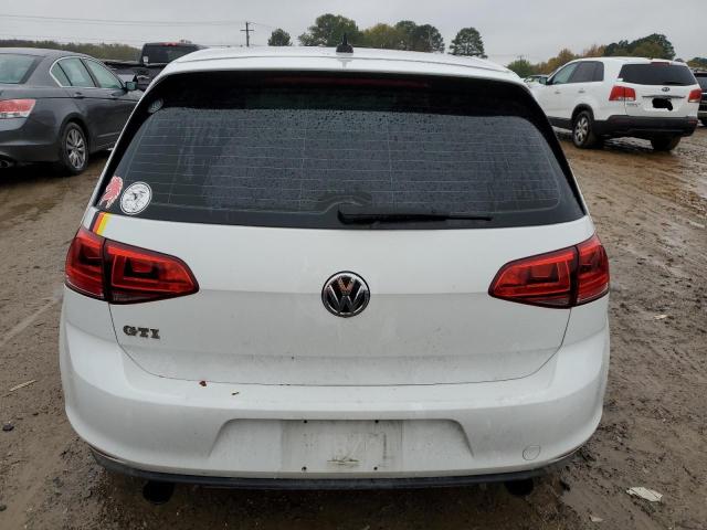 3VW4T7AU9GM013627 - 2016 VOLKSWAGEN GTI S/SE WHITE photo 6