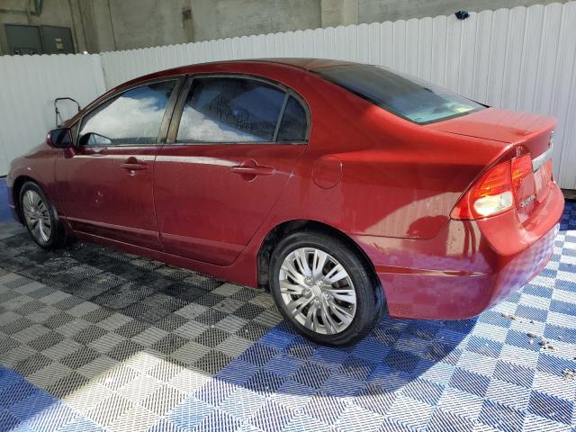 2HGFA1F56AH560863 - 2010 HONDA CIVIC LX BURGUNDY photo 2