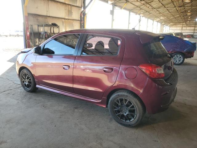 ML32A3HJ0JH014958 - 2018 MITSUBISHI MIRAGE ES MAROON photo 2