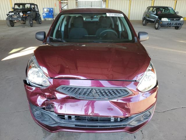 ML32A3HJ0JH014958 - 2018 MITSUBISHI MIRAGE ES MAROON photo 5