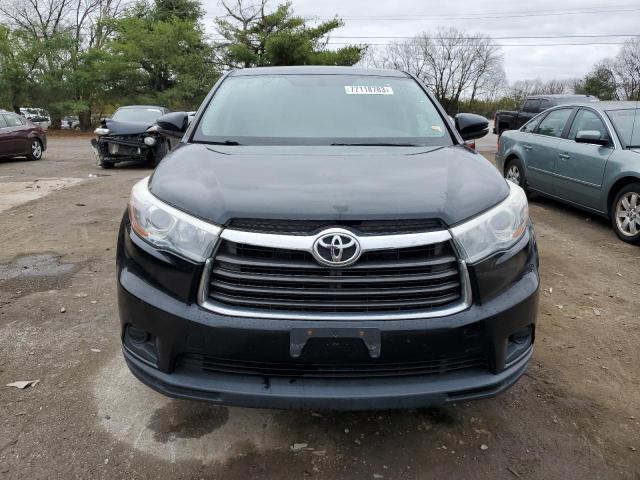 5TDBKRFHXGS329221 - 2016 TOYOTA HIGHLANDER LE BLACK photo 5