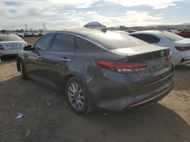 5XXGT4L39JG237976 - 2018 KIA OPTIMA LX CHARCOAL photo 2