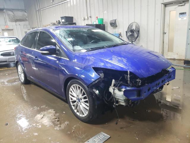 1FADP3J25EL200155 - 2014 FORD FOCUS TITANIUM BLUE photo 4