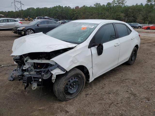 5YFBURHE4KP946614 - 2019 TOYOTA COROLLA L WHITE photo 1