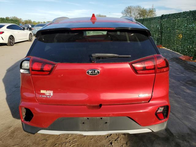 KNDCB3LC0L5428690 - 2020 KIA NIRO LX RED photo 6