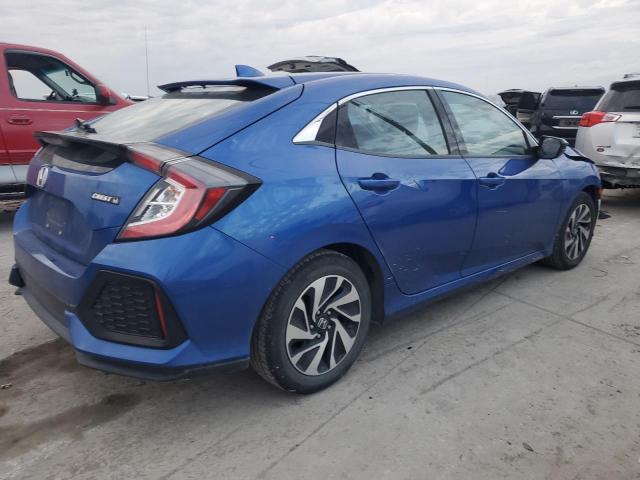 SHHFK7H2XHU212760 - 2017 HONDA CIVIC LX BLUE photo 3