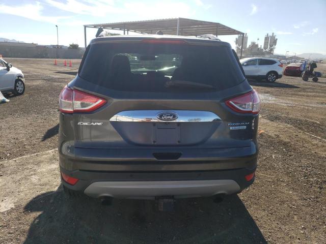 1FMCU0J92FUC63604 - 2015 FORD ESCAPE TITANIUM GRAY photo 6