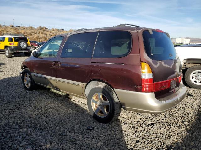 4M2XV14T3YDJ16091 - 2000 MERCURY VILLAGER ESTATE MAROON photo 2