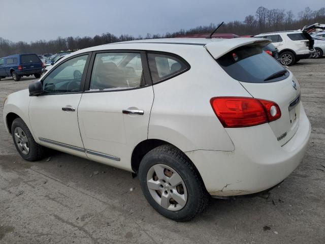 JN8AS5MV9BW265621 - 2011 NISSAN ROGUE S WHITE photo 2