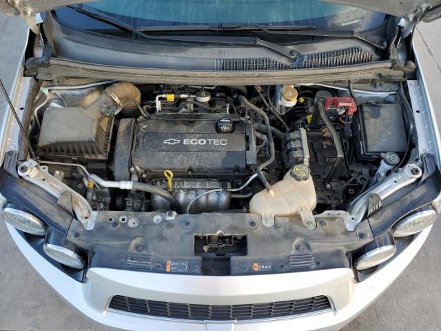 1G1JA5SH8G4132856 - 2016 CHEVROLET SONIC LS 银色 照片 11