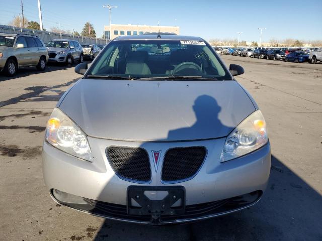 1G2ZG57B084198594 - 2008 PONTIAC G6 BASE SILVER photo 5