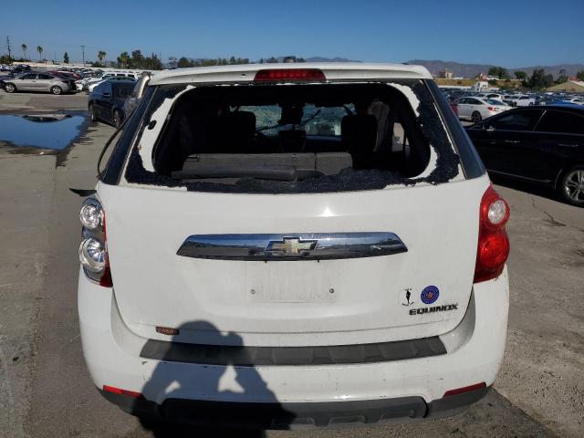 1GNALAEK5FZ109836 - 2015 CHEVROLET EQUINOX LS WHITE photo 6