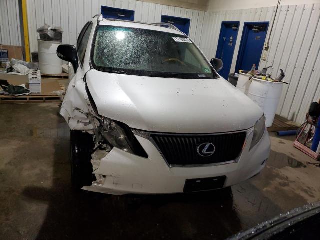 2T2BK1BA3BC090909 - 2011 LEXUS RX 350 WHITE photo 5