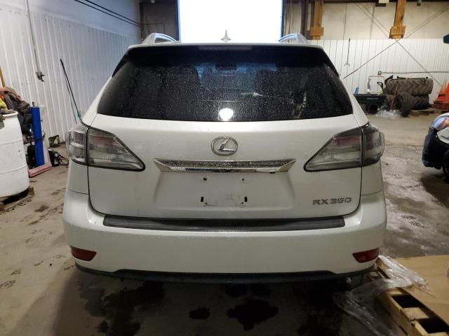 2T2BK1BA3BC090909 - 2011 LEXUS RX 350 WHITE photo 6