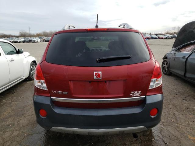 3GSCL33P69S508790 - 2009 SATURN VUE XE RED photo 6