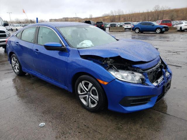 19XFC2F55HE075036 - 2017 HONDA CIVIC LX BLUE photo 4