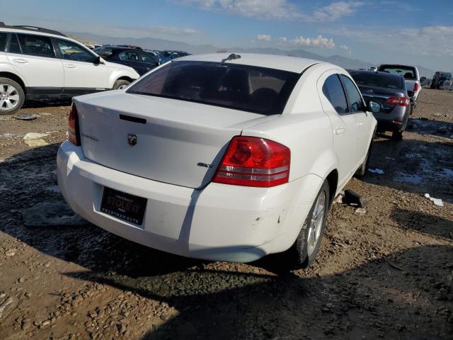 1B3LC56J98N229570 - 2008 DODGE AVENGER SXT WHITE photo 3