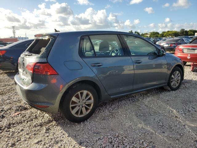 3VW117AU7GM035036 - 2016 VOLKSWAGEN GOLF S GRAY photo 3